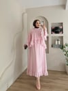 Puantiyeli Lotus Etekli Takım