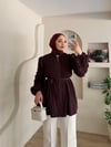 Rain Büzgülü Fermuarlı Ceket