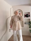 Rain Büzgülü Fermuarlı Ceket