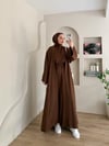 Ravza Pantalonlu Abaya Takım