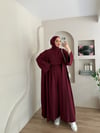Ravza Pantalonlu Abaya Takım