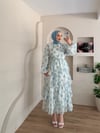 Refira Kat Detay Çiçekli Elbise