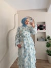 Refira Kat Detay Çiçekli Elbise