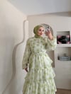 Refira Kat Detay Çiçekli Elbise
