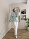 Reglan Çiçek Motifli Gömlek 