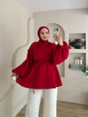 Reglan Çiçek Motifli Gömlek 