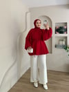 Reglan Çiçek Motifli Gömlek 