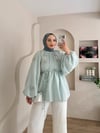 Reglan Çiçek Motifli Gömlek 