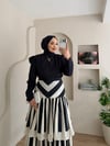 Renove Çizgili Etekli Takım
