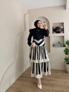Renove Çizgili Etekli Takım