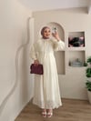 Ribana Omuz Çiçekli Elbise