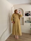 Ribana Omuz Çiçekli Elbise
