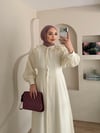 Ribana Omuz Çiçekli Elbise