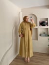 Ribana Omuz Çiçekli Elbise
