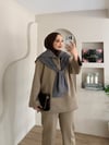 Rona Yaka Detay Pantalon Takım