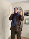 Rona Yaka Detay Pantalon Takım