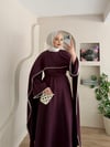 Roserin Pelerin Detaylı Elbise 