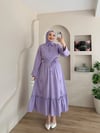 Ruffle Kurdele Detay Bağlamalı Etekli Takım