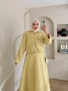Sabel Gül Detay Etekli Takım