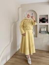 Sabel Gül Detay Etekli Takım