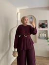 Samba Kemer Detay Pantalon Takım 