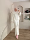 Sanella Üçlü Dantel Detay Takım