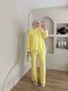 Sanella Üçlü Dantel Detay Takım