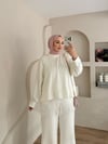 Sanella Üçlü Dantel Detay Takım