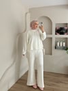 Sanella Üçlü Dantel Detay Takım