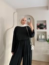 Sasha Dantel Paça Şalvarlı Takım