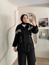 Şerit Detaylı Fermuarlı Spor Takım