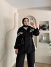 Şerit Detaylı Fermuarlı Spor Takım