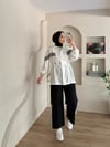 Şerit Detaylı Fermuarlı Spor Takım