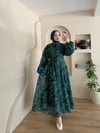 Sidra Vual Desenli Elbise
