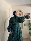 Sidra Vual Desenli Elbise