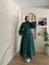 Sidra Vual Desenli Elbise