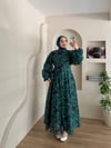 Sidra Vual Desenli Elbise