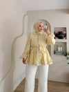 Simli İnce Tensel Balon Ceket 