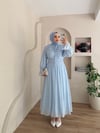 Slayn Yaka Detaylı Etekli Takım