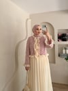Tasarım Bluzlu Şifon Etekli Takım