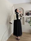 Tasarım Bluzlu Şifon Etekli Takım
