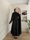 Veronica Broşlu Saten Abiye