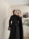 Veronica Broşlu Saten Abiye