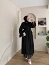 Volanlı Daphne Elbise