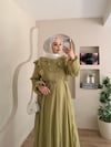 Zerda Fırfır Detay Elbise