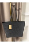 Kadın Bahar Model Fermuarlı Çift Saplı Shopper Omuz Çantası
