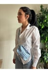 Kadın Elya Model Zımbalı Zincir Askılı Mini El Ve Omuz Çantası