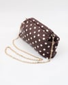 Kadın Puantiyeli Clutch Çanta
