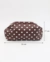 Kadın Puantiyeli Clutch Çanta