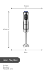 BLENDGO EL BLENDER 1000 W İNOX
